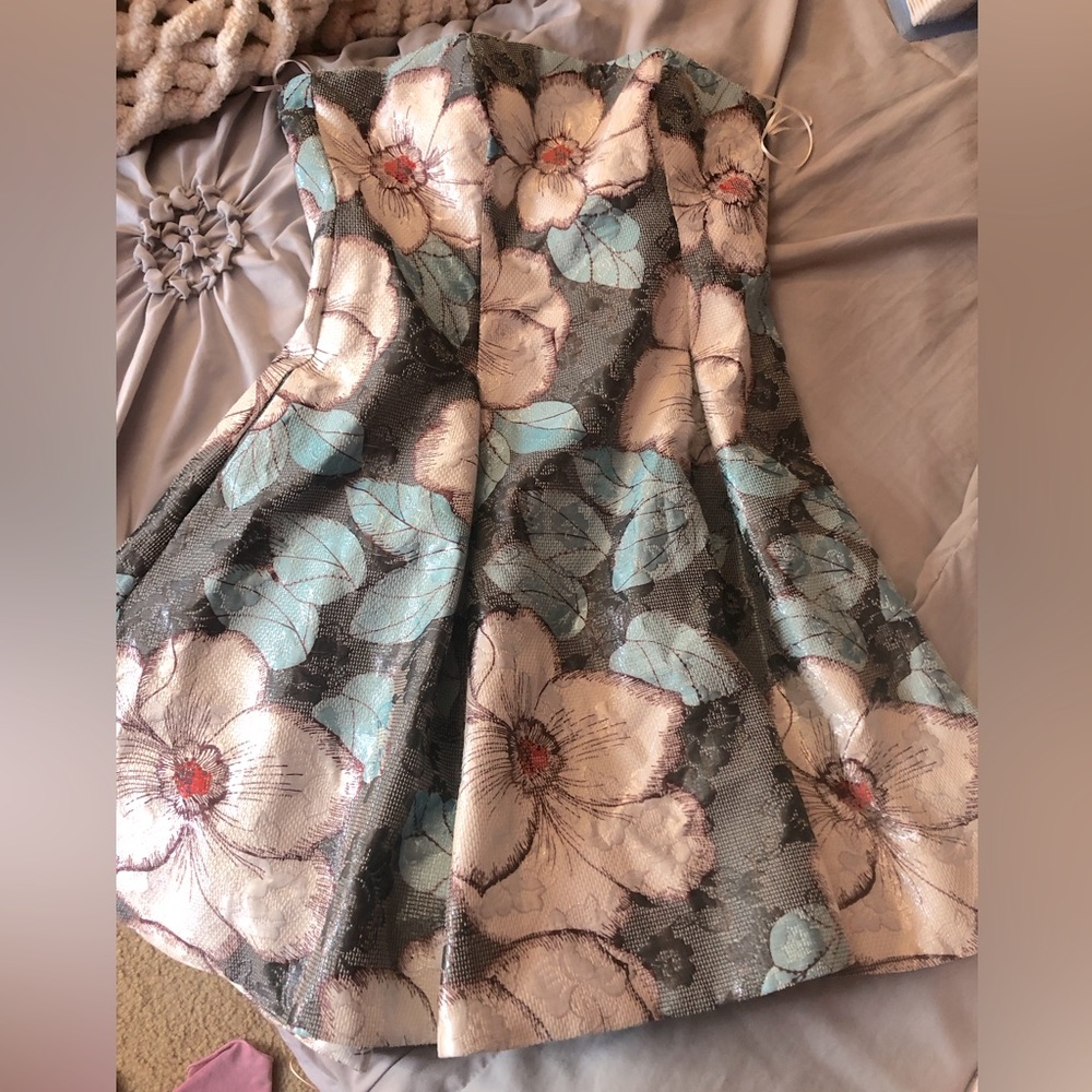 Strapless Nicole Miller Dress Size 10
